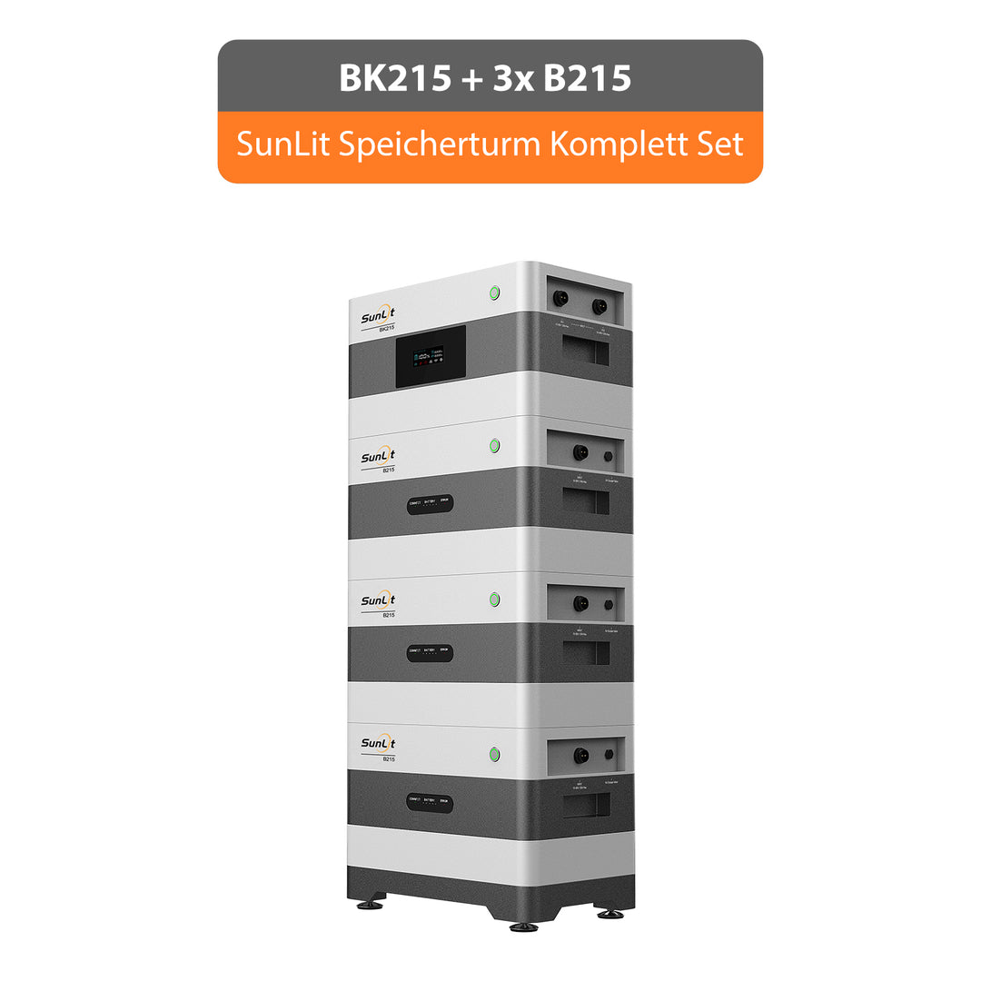 SunLit Speicherturm Komplett  Set