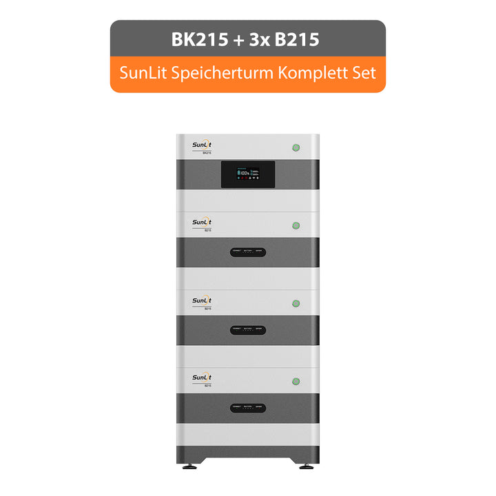 SunLit Speicherturm Komplett  Set
