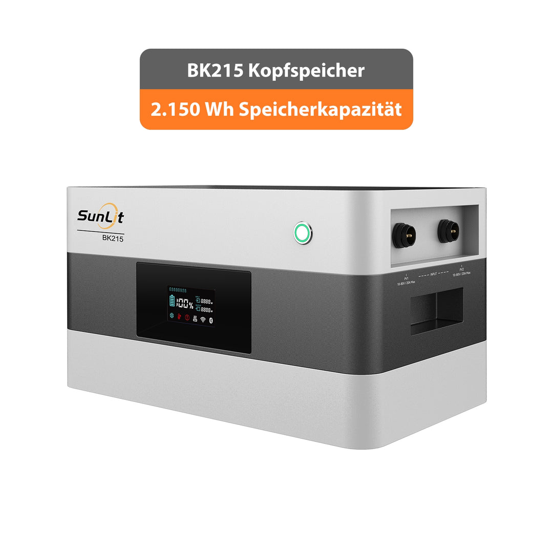 SunLit BK215 Kopfspeicher - 2,15 kWh