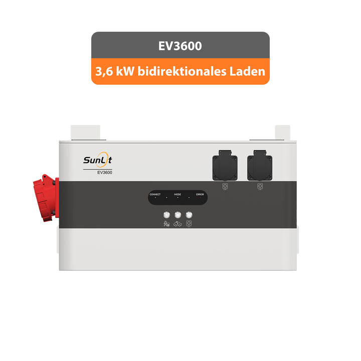 2Way Speicherturm Komplettset - 8,6 kWh Speicher + EV3600 bidirektionaler Wechselrichter