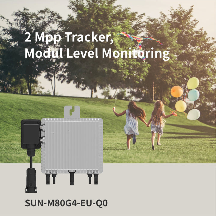 Deye SUN-M80G4-EU-Q0 800 Watt Mikrowechselrichter - WLAN, Bluetooth