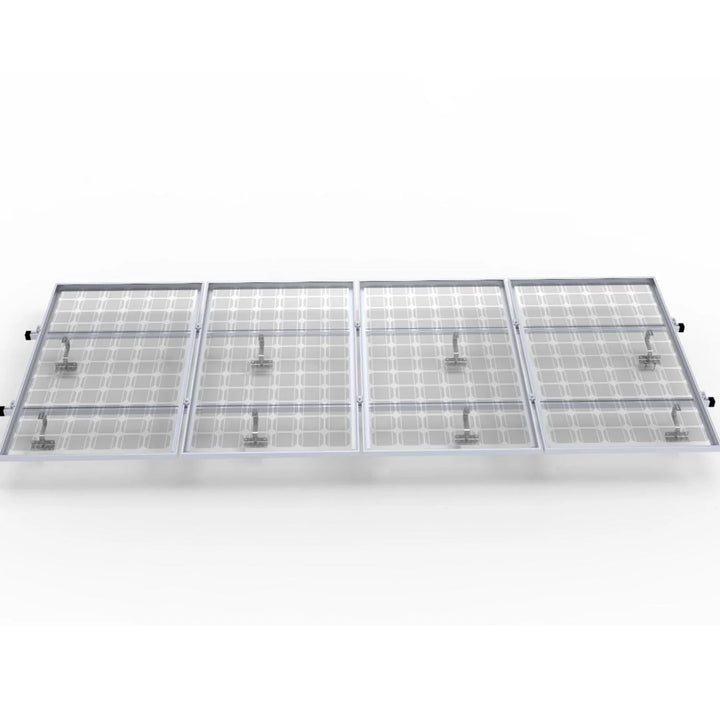 SunLit Ziegeldach Montagesatz f¨¹r 4 Solarmodule - Dachhaken SunLit