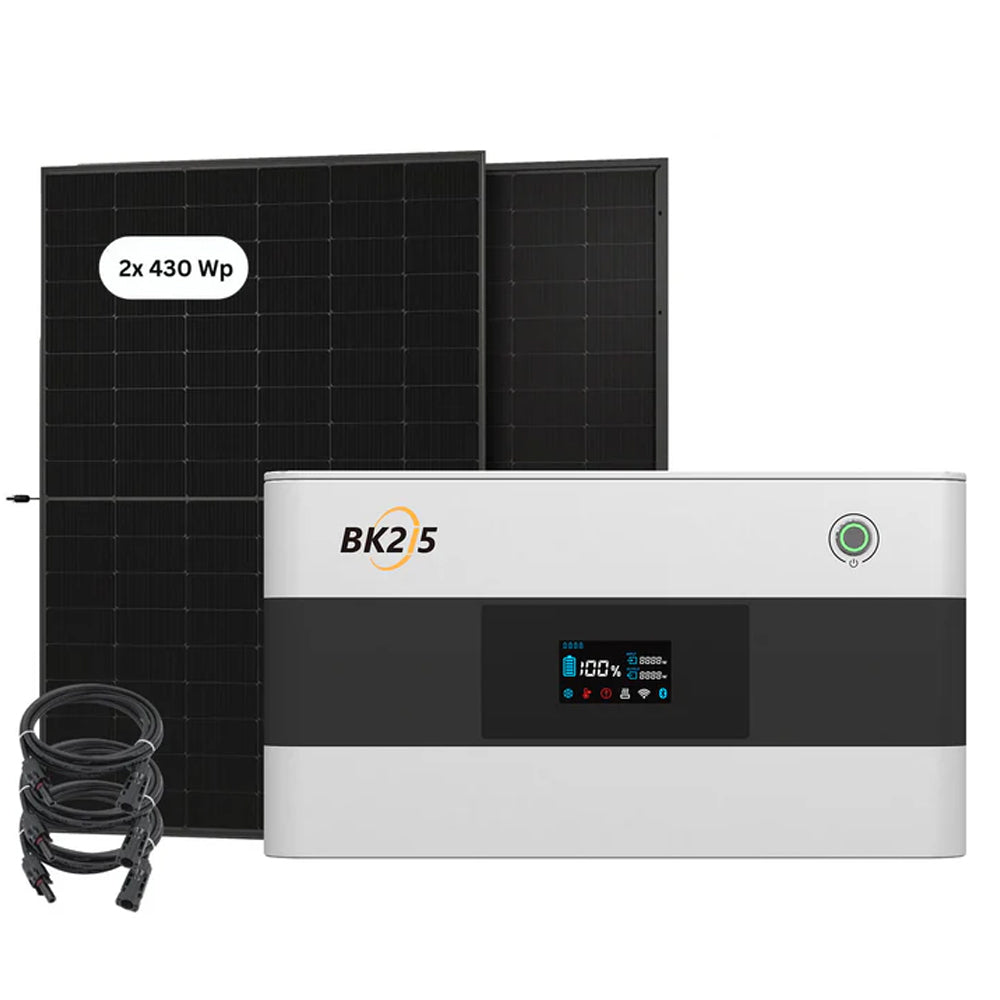 SunEnergyXT BK215 (2,15 kWh) Sparpaket 01 inkl. 2x 430 Wp Solarmodulen