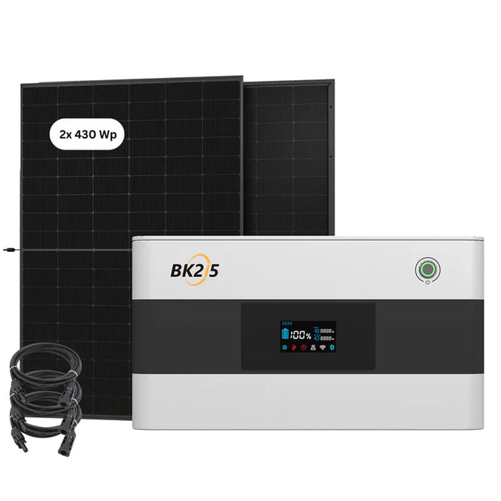SunEnergyXT BK215 (2,15 kWh) Sparpaket 01 inkl. 2x 430 Wp Solarmodulen