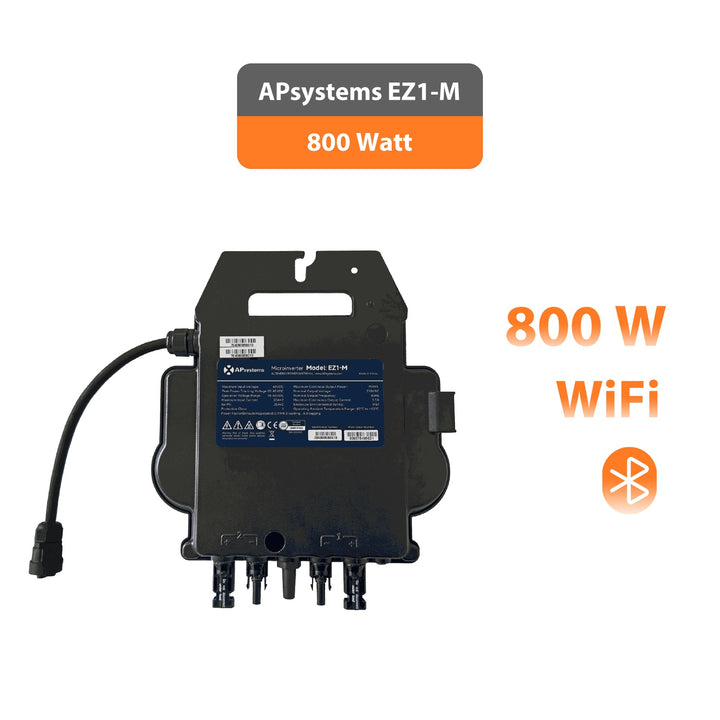 APsystems EZ1-M 800 Watt Mikrowechselrichter - WLAN, Bluetooth