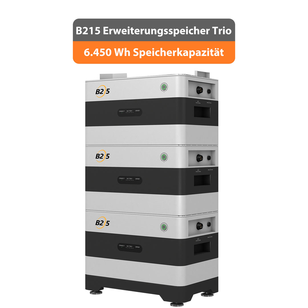 SunEnergyXT B215 Erweiterungs-Trio - 6,45 kWh