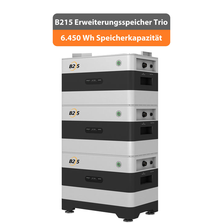 SunEnergyXT B215 Erweiterungs-Trio - 6,45 kWh