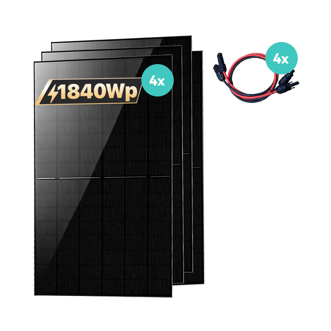SunEnergyXT 500 Serie – Produktabbildung und Set-Komponenten