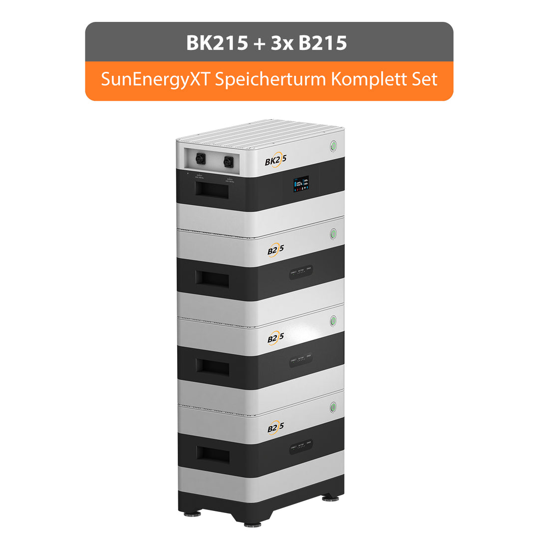 SunEnergyXT Speicherturm Komplett  Set