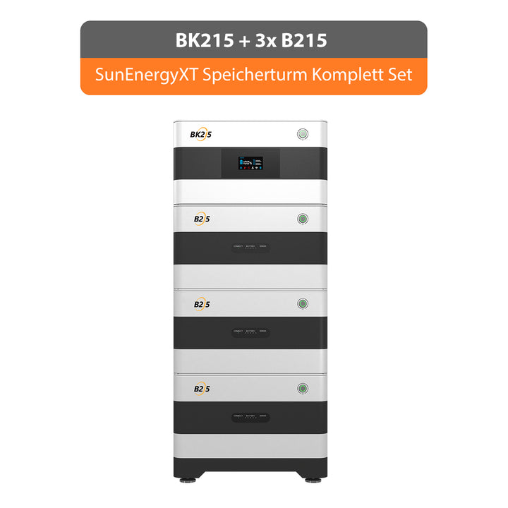 SunEnergyXT Speicherturm Komplett  Set