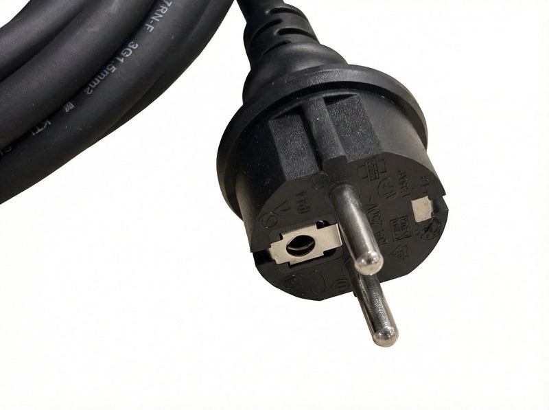 EV3600 Eingangskabel mit Schuko-Stecker inkl. passender Abdeckung – 5 Meter WonderVolt