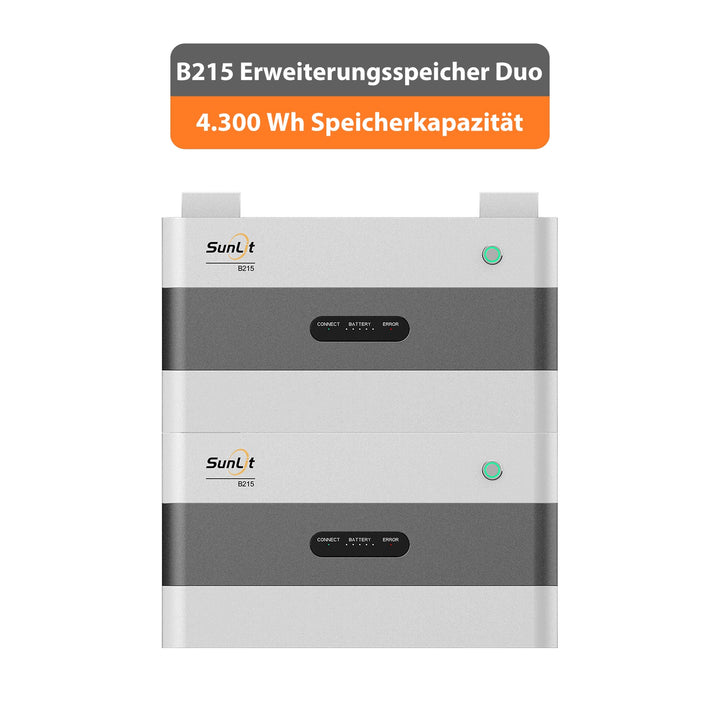 SunLit B215 Erweiterungs-Duo - 4,3 kWh