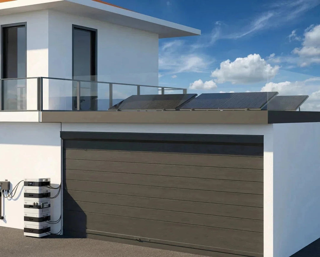 SunEnergyXT Solarmodulhalterung 3-in-1 (Full-Black) für Balkonkraftwerk MSH-01B - Balkon, Terrasse, Flachdach
