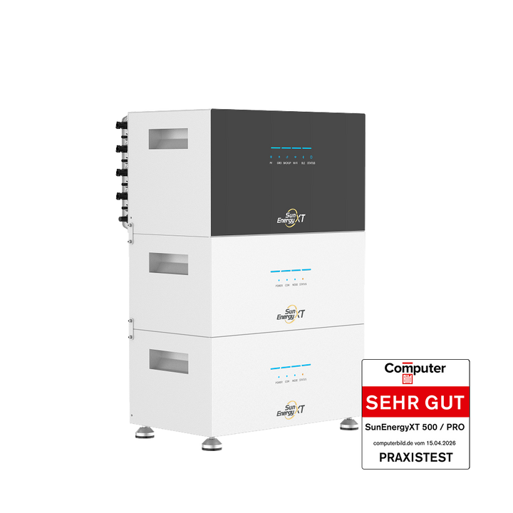 SunEnergyXT 500 Komplettset – 15 kWh / 800 W / 1.840 Wp – Produktansicht 2