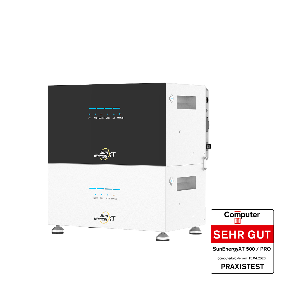 SunEnergyXT 500 PRO Komplettset – 10 kWh / 2.400 W / 1.840 Wp – Produktansicht 2