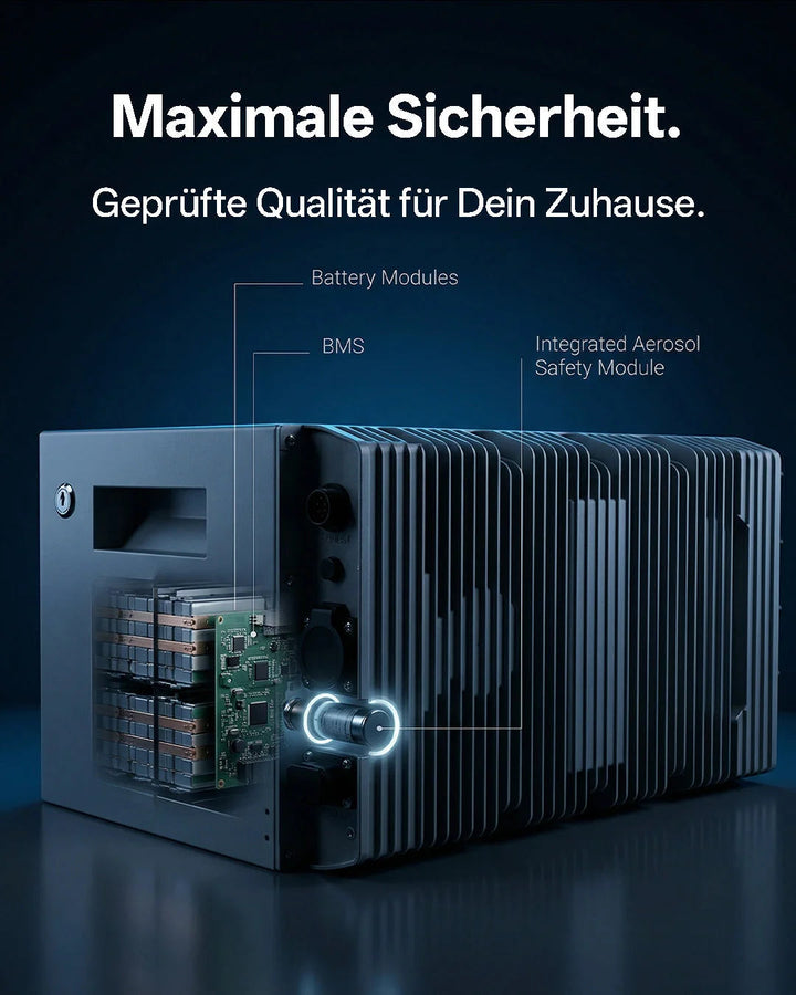 SunEnergyXT 500 PRO AC Core Sicherheitskonzept