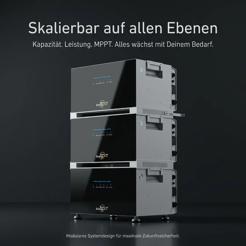 SunEnergyXT 500 Serie – All-in-One Hybridspeichersystem (5 kWh / 2.400 W)