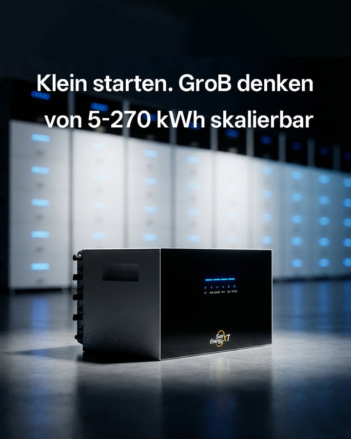 SunEnergyXT 500 PRO – All-in-One Plug & Play Hybridspeichersystem (5 kWh / 2.400 W) – PRE-SALE PREIS | Lieferung ab Juli 2026