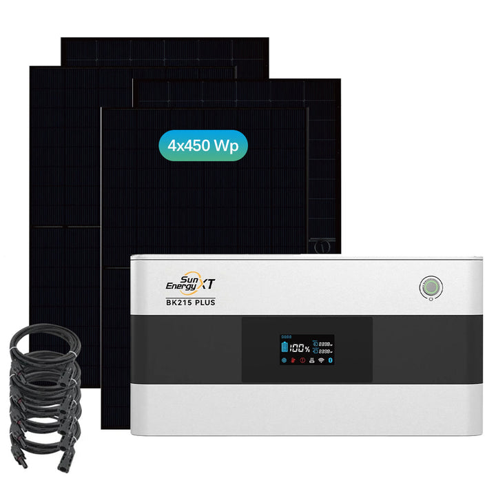 SunEnergyXT BK215 PLUS (2,15 kWh) Sparpaket 02 inkl. 4x 450 Wp Solarmodule