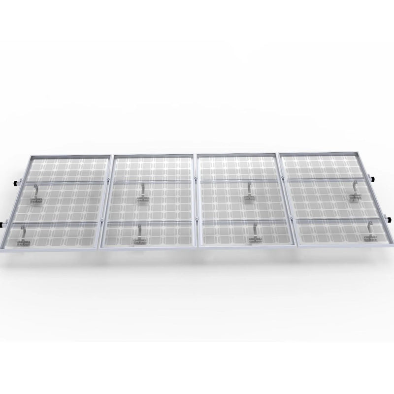 SunLit Ziegeldach Montagesatz f¨¹r 4 Solarmodule - Dachhaken SunLit