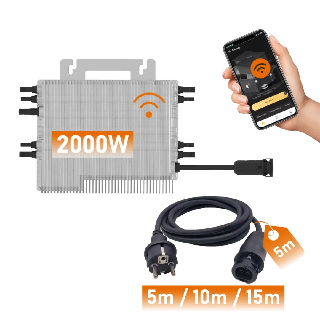 Deye SUN-M200G4-EU-Q0 2000W Mikrowechselrichter
