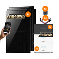 SunEnergyXT 500 Serie – Produktabbildung und Set-Komponenten