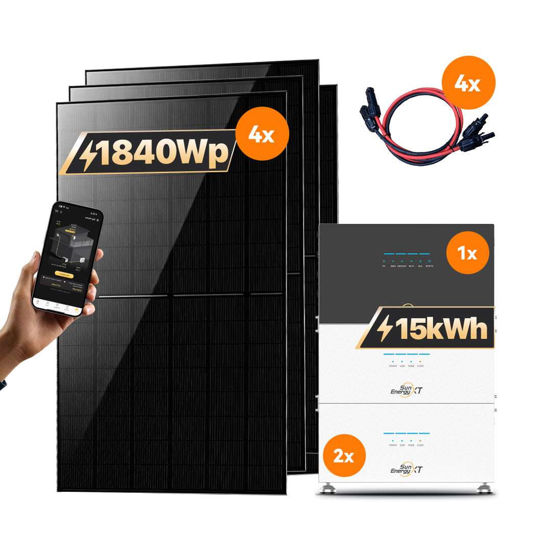SunEnergyXT 500 Serie Speicher-Set – Komplettset und Lieferumfang